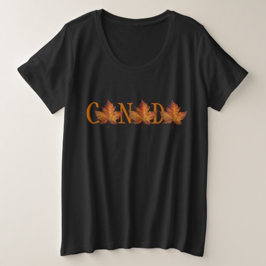 Canada Souvenir Shirt Canada Plus Size Shirt (Design vorne)