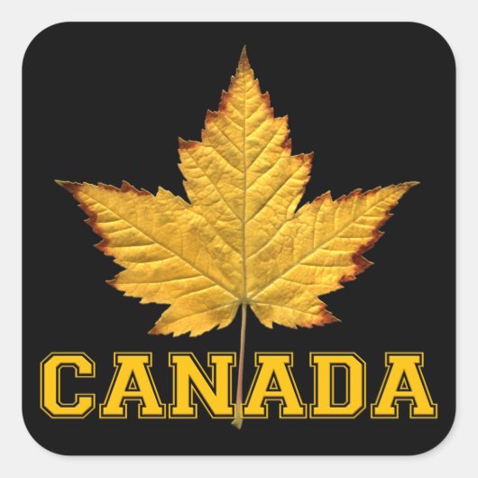 Canada Souvenir Stickers Maple Leaf Canada Sticker (Vorderseite)