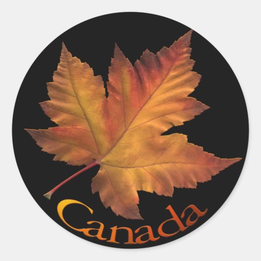 Canada Souvenir Stickers Maple Leaf Canada Sticker (Vorderseite)