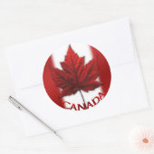 Canada Souvenir Stickers Red Maple Leaf Stickers (Umschlag)