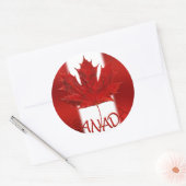 Canada Souvenir Stickers Red Maple Leaf Stickers (Umschlag)