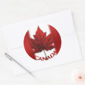 Canada Souvenir Stickers Red Maple Leaf Stickers (Umschlag)