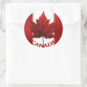Canada Souvenir Stickers Red Maple Leaf Stickers (Tasche)