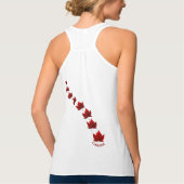 Canada Souvenir Tank Top Canada Mapsleaf Tops (Rückseite)