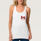 Canada Souvenir Tank Top Canada Mapsleaf Tops (Vorderseite)