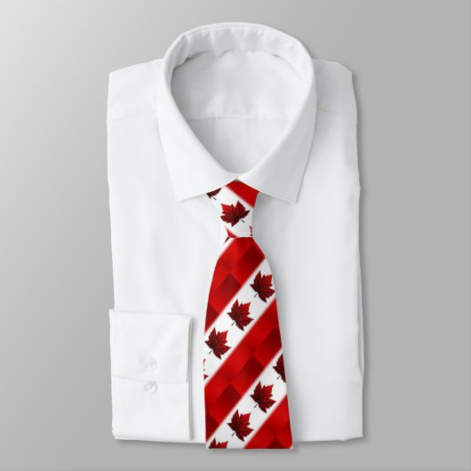 Canada Souvenir Ties Canada Flag Neckties  Gifts Krawatte (Gebunden)