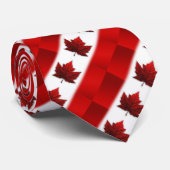 Canada Souvenir Ties Canada Flag Neckties  Gifts Krawatte (Gerollt)