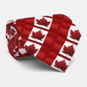 Canada Souvenir Ties Canada Flag Neckties  Gifts Krawatte (Gerollt)