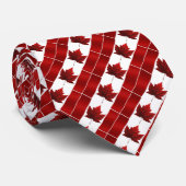 Canada Souvenir Ties Canada Flag Neckties  Gifts Krawatte (Gerollt)