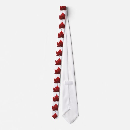 Canada Souvenir Ties Fun Canada Flag Ties Krawatte (Rückseite)