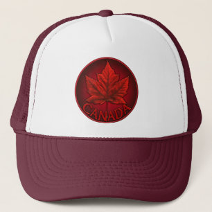 Canada Souvenir Trucker Cap Maple Leaf Canada Caps Truckerkappe