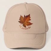 Canada Souvenir Trucker Cap Maple Leaf Canada Caps Truckerkappe (Vorderseite)