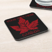 Canada Souvenir Untersetzer Cool Custom Canada Ges (Linke Seite)