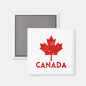 Canada Souvenir Vintag Magnet (Vorderseite/Rückseite)