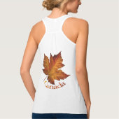 Canada Souvenir Women's Tank Top Canada Shirt (Rückseite)