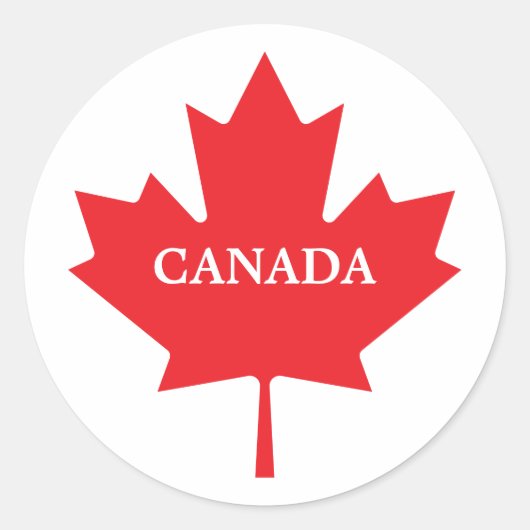 CANADA Sticker (Vorderseite)