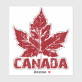 Canada Stickers Cool Retro Canada Stickers Aufkleber (Blatt)