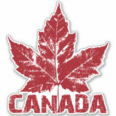 Canada Stickers Cool Retro Canada Stickers Aufkleber (Vorderseite)