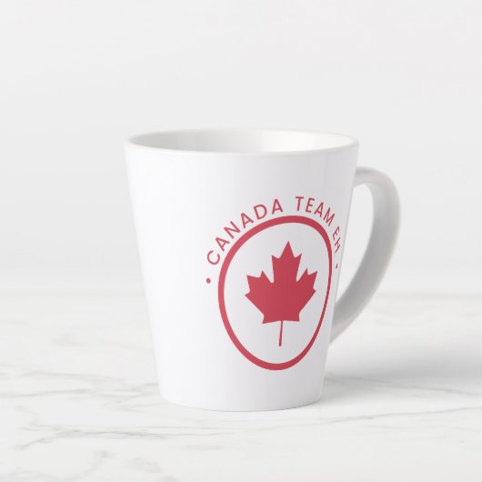Canada Team Eh Coffee Tasse (Rechte Ecke)