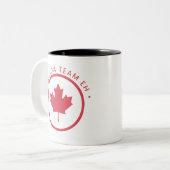 Canada Team Eh Coffee Tasse (Vorderseite Links)