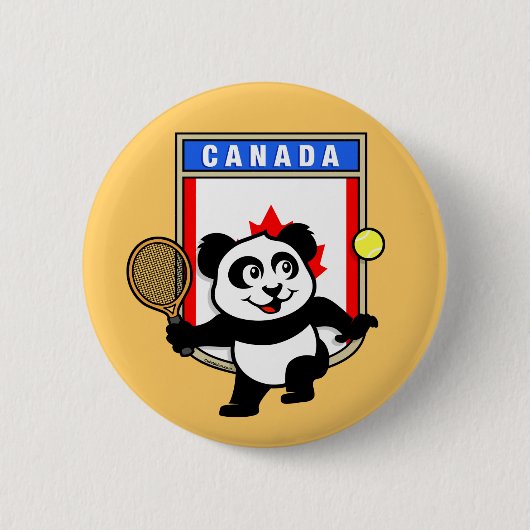 Canada Tennis Panda Button (Vorderseite)