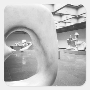 CANADA, Toronto: Kunstgalerie von Ontario (AGO) Quadratischer Aufkleber