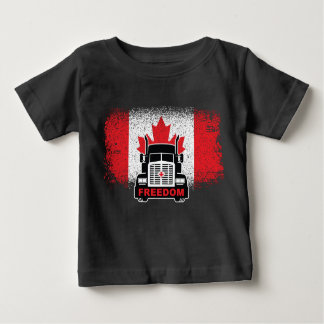 Canada Trucker Freedom Convoy 2022 Baby T-shirt