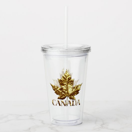 Canada Tumbler Gold Medal Canada Souvenirs Acryltrinkbecher (Vorderseite)