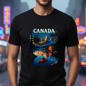 Canada Vast Landscapes and Natural Wonders T-Shirt