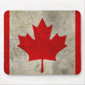 Canada Vintag Grunge Flag Mousepad (Vorne)