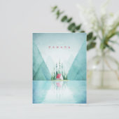 Canada Vintage Travel Poster - Art Postkarte (Stehend Vorderseite)