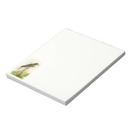 Canada Warbler Bird Notepad Notizblock