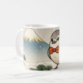 Canada Wildlife Mug – Canada Jay Nature Illust Kaffeetasse (Vorderseite Links)