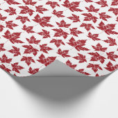 Canada Wrapping Paper Cool Canada Souvenir Paper Geschenkpapier (Ecke)