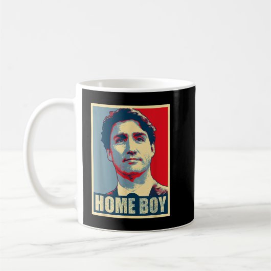 Canada Zuhause Boy Justin Trudeau Kaffeetasse (Links)