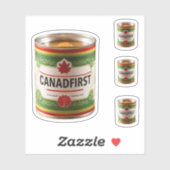 CANADAFIRST CAN AUFKLEBER (Blatt)