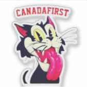 CANADAFIRST CAT AUFKLEBER (Vorderseite)