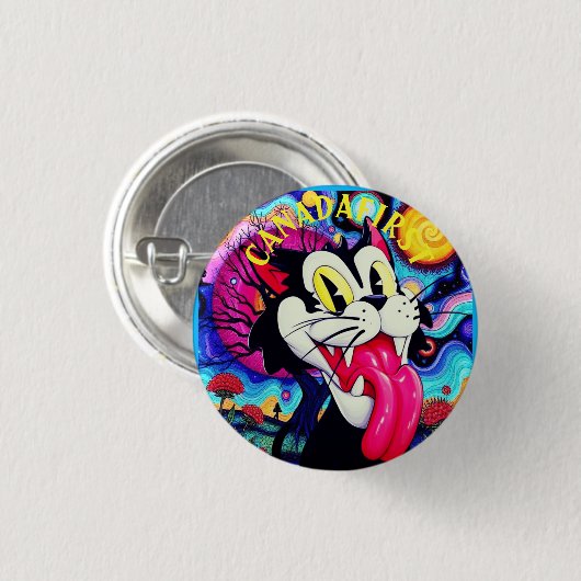 CANADAFIRST CAT BUTTON (Vorne & Hinten)