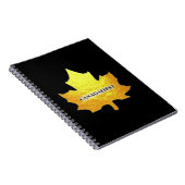 CANADAFIRST GOLD MAPLE LEAF NOTIZBLOCK (Rechte Seite)