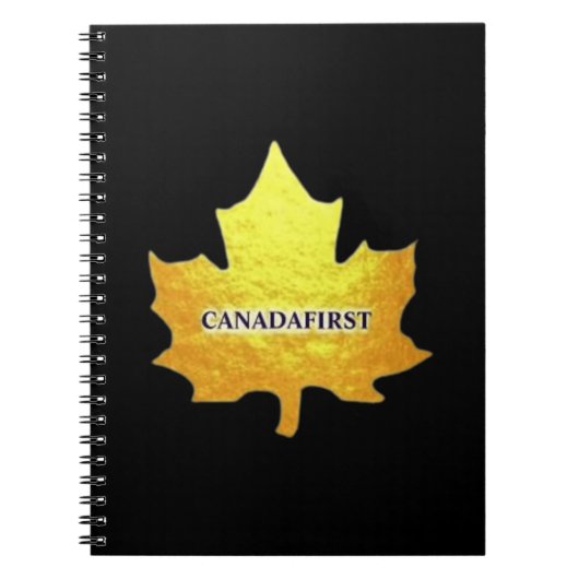 CANADAFIRST GOLD MAPLE LEAF NOTIZBLOCK (Vorderseite)