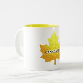 CANADAFIRST GOLD ZWEIFARBIGE TASSE (Vorderseite Links)