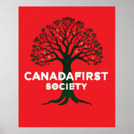 CANADAFIRST SOCIETY POSTER