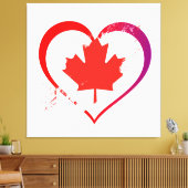 Canadas Day Canvas Print Leinwanddruck (Insitu (Wohnzimmer))