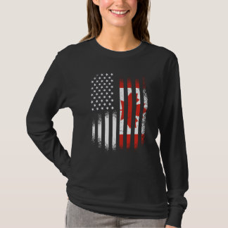 Canadian American Heritage Month Canada Patriot Gr T-Shirt