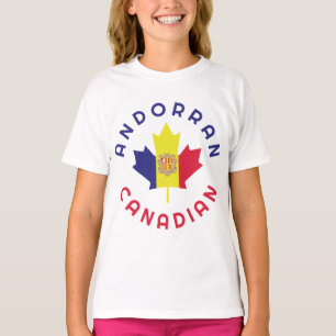 Canadian Andorran Roots T-Shirt