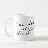 Canadian At Heart Tasse, Kanada Kaffeetasse (Links)