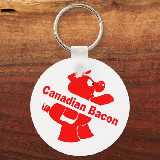 Canadian Bacon Schlüsselanhänger (Vorderseite)