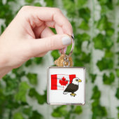 Canadian Bald Eagle Schlüsselanhänger (Hand)