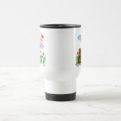 Canadian Beaver Lieben British Columbia Reisebecher (Mittel)