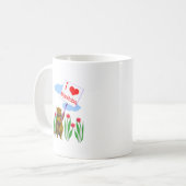 Canadian Beaver Lieben Manitoba Kaffeetasse (Vorderseite Links)